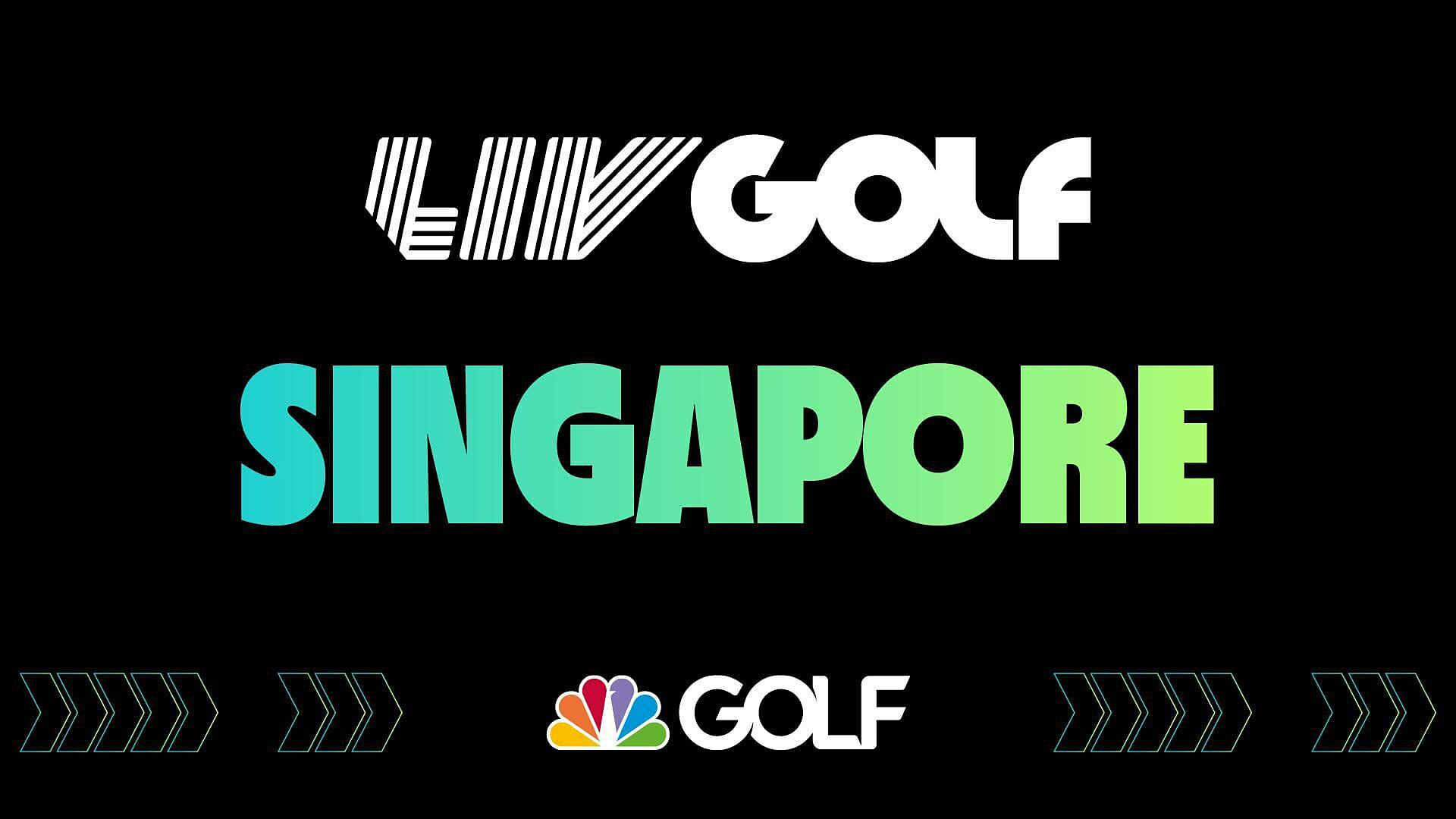 LIV Golf: Singapore: Day 3