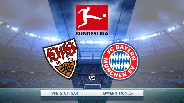 Football: Bundesliga. Stuttgart - Bayern (1. Bundesliga), Vokietija, 2024
