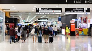 Inside Sydney Airport