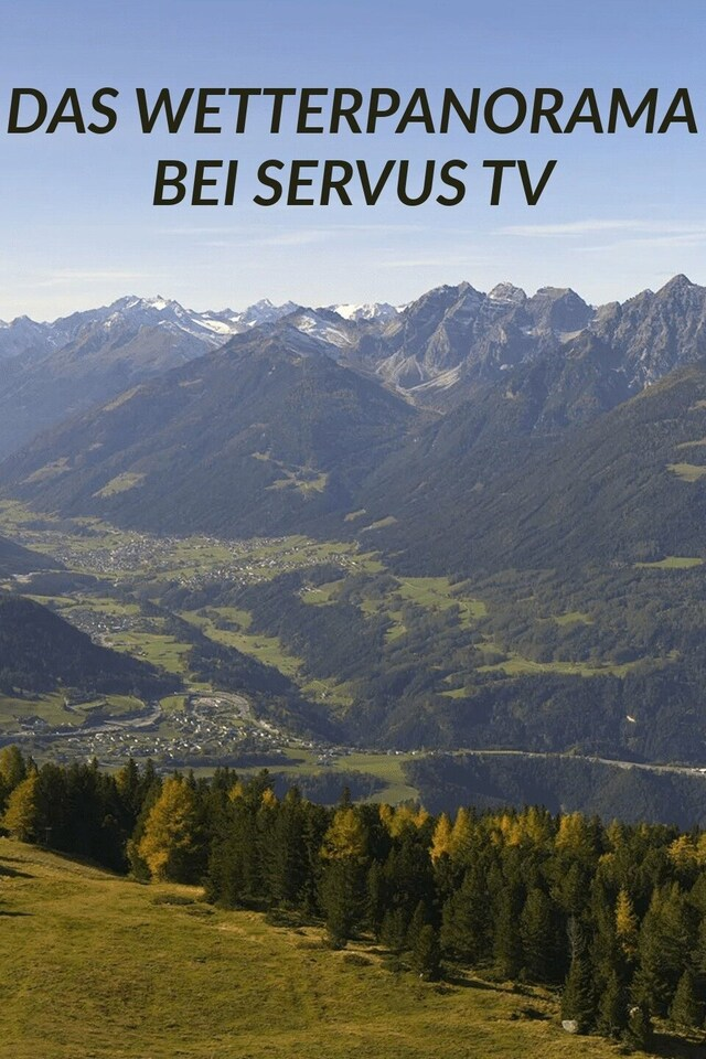 Das Wetterpanorama bei Servus TV
