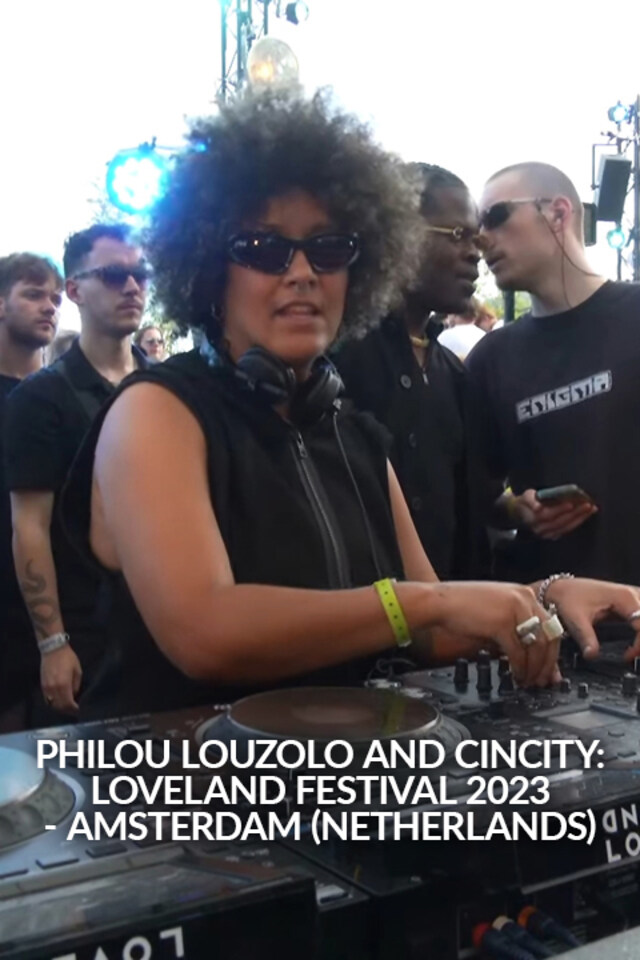 Philou Louzolo and Cincity: Loveland Festival 2023 - Amsterdam (Netherlands)