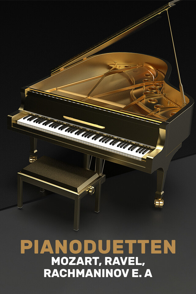Pianoduetten - Mozart, Ravel, Rachmaninov e. a