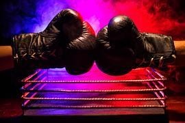 Boks: Rocky Boxing Night w Stężycy - waga junior ciężka: Kajetan Kalinowski - Rafał Rzeźnik 19.03.2022