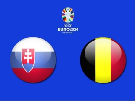 Bélgica x Eslováquia - EURO 2024