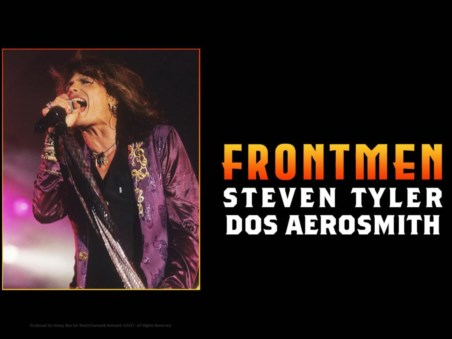 Frontmen: Steven Tyler dos Aerosmith