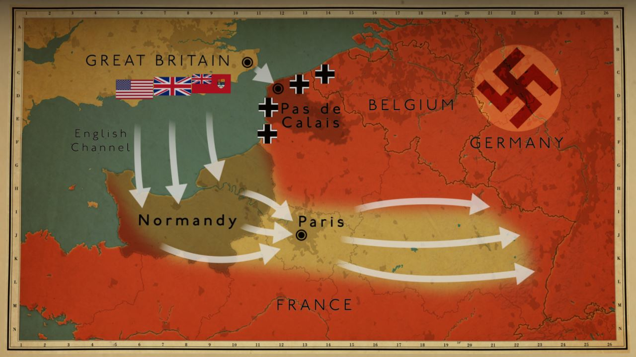 2. svetovna vojna - Bitke za Evropo: Bitka za Normandijo