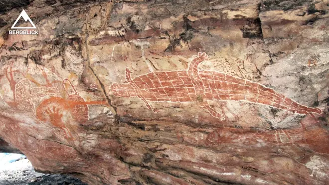 Die sprechenden Felsen der Aborigines