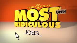 Most Ridiculous Jobs