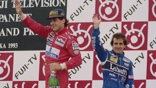 Prost on Senna