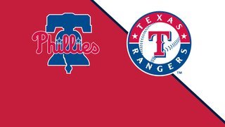 Live MLB: Rangers @ Phillies
