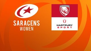 Live: Saracens W v Gloucester Hartpury Women